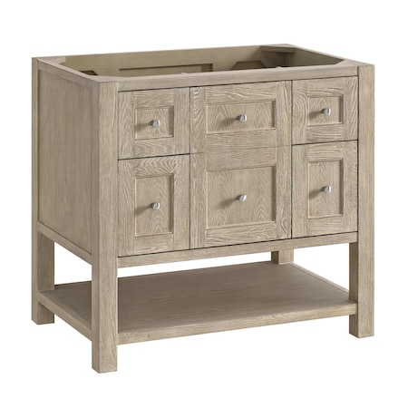 James Martin Vanities 36'' Single Vanity, Whitewashed Oak 330-V36-WWO